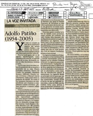 Texto sobre Adolfo