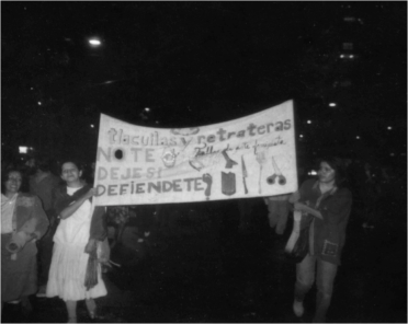 Tlacuilas y Retrateras primera manifestacion