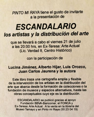 invitacion escandalario